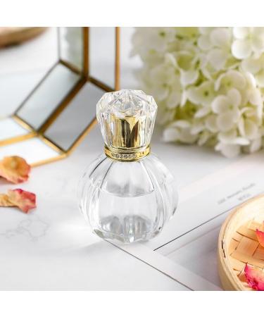 VASANA 50ML 1.7OZ Vintage Pumpkin Shape Spray Bottle Empty Refillable Clear Glass Perfume Bottle Fine Mist Spray Perfume Bottle Sprayer Atomizer Makeup Cosmetic Containers - Buy Online on GoSupps.com