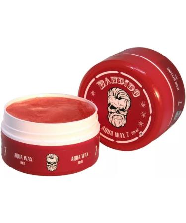 3 x Bandido Hair Wax Red Hair Wax Aqua Hard Wax - Buy Online on GoSupps.com