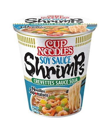 Epicerie sal e NISSIN - Japanese Hamayaki Shrimp Noodles 63G - Pack of 4