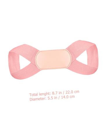 Back Brace Straightener Belt - Electronic Posture Corrector & Anti Hunchback Support Strap - Pink Polyester - Adjustable Comfort for Men & Women - Perfect Posture Trainer 22x14x2cm - Buy Online on GoSupps.com