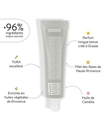 Buy Compagnie De Provence Hand Cream 100ml - Lemongrass | Premium Moisturizer for Silky Smooth Hands - International Shipping Available - Buy Online on GoSupps.com