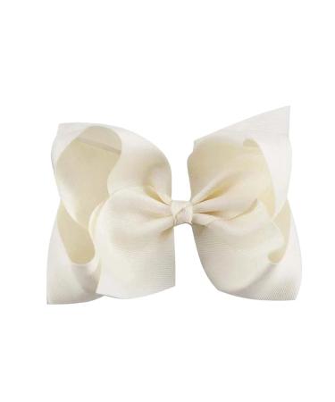 New 2025 1Pcs 6" Solid Grosgrain Ribbon Bow Hair Clips For New For Fashion With Large Hair Pins Hairgrips Barrettes Boutique Hair Accessories Jewelry Fashion Accessories Creative Gift