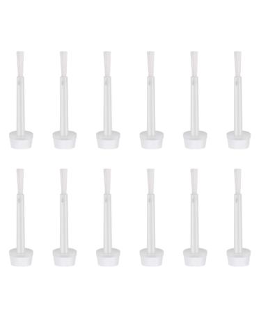 Beaupretty Nail Polish Replacement Brush 100Pcs Dip Powder Replacement Liquid Brush Gel Liquid Brush for Salon Home