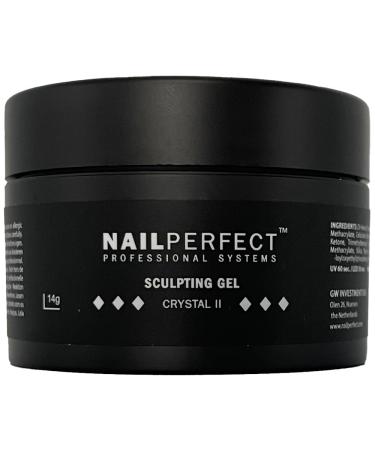 NailPerfect LED/UV Sculpting Gel Crystal II 14gr