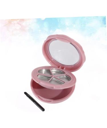 3pcs Lip Balm Containers Empty Eyeshadow Compact Lipstick Box 7*7cm Pink - Buy Online on GoSupps.com