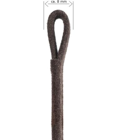 Equinate Slimline Mono Stirrup Leathers - Columbia Suede Brown 60 cm | Premium Quality Equestrian Gear for International Shipping - Buy Online on GoSupps.com