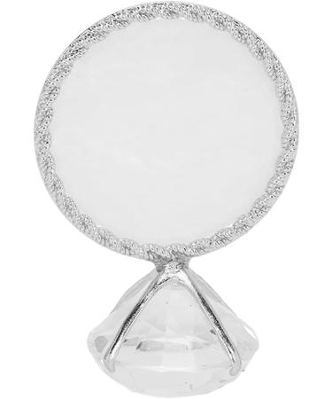 Nail Art Plate Nail Display Stand Resin Color Mixing Exquisite Nail Gel Color Painting Palette Nail Hand Practice Photography Props Nail Art Tools Nail Holder for Painting (Silver) - Buy Online on GoSupps.com