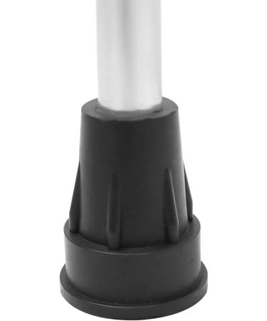Pepe Adult Forearm Crutches x2 - Adjustable Aluminum Arm Crutches for Walking - Open Cuff Design - Black - Made in Europe - Buy Online on GoSupps.com