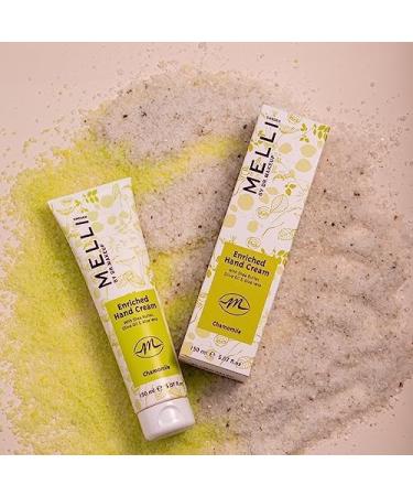 Melli Hand Cream Musc Fresh intensive care for very damaged hands Camomile fragrance highly hydrates - Buy Online on GoSupps.com