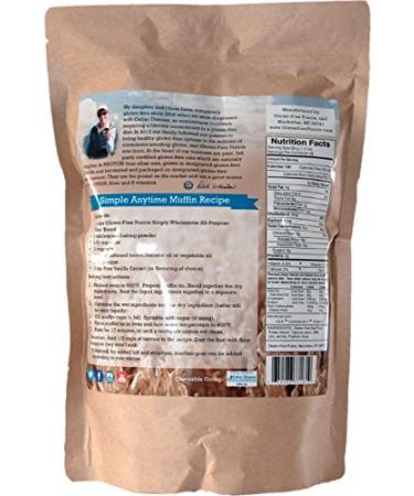 Gluten-Free Prairie Simply Wholesome All Purpose Flour Blend - 48 oz | Certified Gluten-Free Purity Protocol | Non-GMO - Buy Online on GoSupps.com