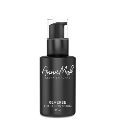 AnnieMak Reverse Anti Aging Serum for Face Deep Moisturizer Skin Care for Women Helps Reduce Wrinkle Dark Spots & Facial Lines Moisturizing & Hydrating Promotes Collagen (1 fl oz) Revive