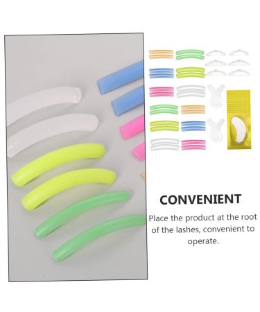 minkissy 1set Eyelash Mat Suit False Eyelash Permanent Pad Lash Lift Rods Makeup Beauty Tool Eyelash Silicone Pad Eyelash Perming Pad Silicone Tool Lash Lift Brush Plastic Extend Curly - Buy Online on GoSupps.com