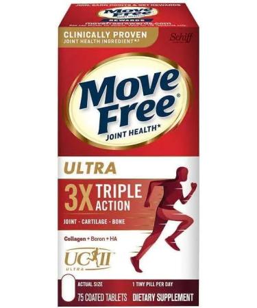LightSpring M-Free Triple Action Joint Supplement - 75 Tablets for Cartilage & Bone Support | 1 Tiny Pill Daily | Bundle Guide & Weekly Organizer - Buy Online on GoSupps.com