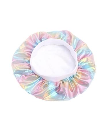 Silky Satin Sleep Cap and Bonnet for Women and Girls - D-Holographic 6PK - Buy Online on GoSupps.com