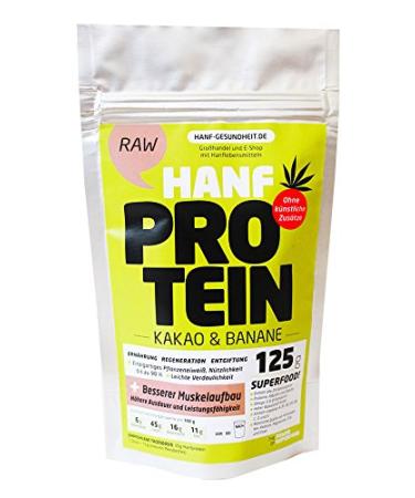 Hemp protein 125 g - Cocoa and banana|
