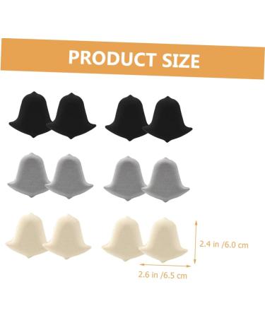 NOLITOY 18 Pairs Invisible Heel Inserts | Forefoot Half Size & Breathable Heel Pads for Women | Wear-Resistant Comfort Cushion Liners - Buy Online on GoSupps.com