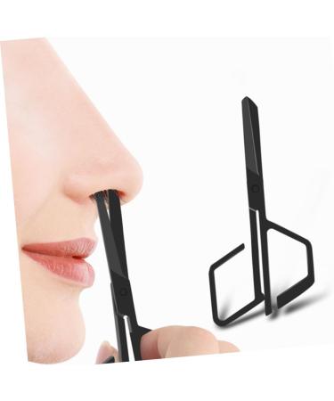 Hemoton Stainless Steel Nose Hair Trimmer - Precision Facial & Eyebrow Hair Removal Compact & Durable 9.7x4.6cm - Buy Online on GoSupps.com