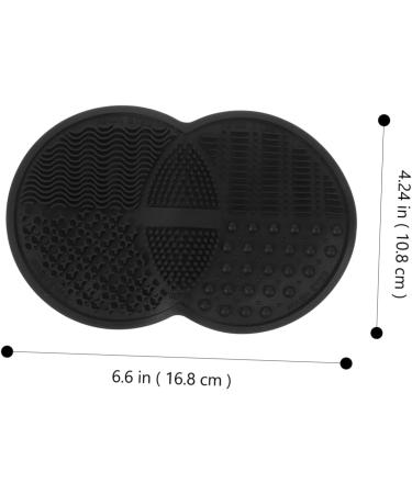 FRCOLOR Makeup Brush Cleaner Cleaning Mat for Makeup Brush Cleaner Silicone Brush Cleaning Bowls Cleaning Pad for Makeup Brush Tool Makeup Brush Silica Gel - Buy Online on GoSupps.com