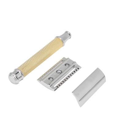 Buy Gold-Coloured Metal Household Men's Razor | Premium Quality Shaving Tool - International Shipping Available - Buy Online on GoSupps.com