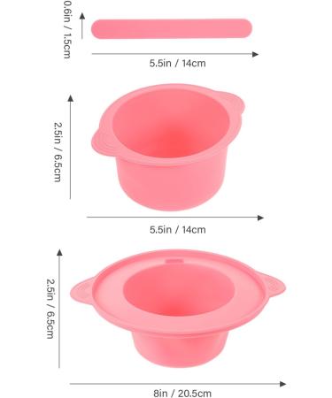 Reusable Stirring Bowl Set for Wax Warmers | Face Mask Replacement Gypsum Cups | Practical Accessories for Easy Mixing - Buy Online on GoSupps.com