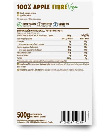 HSN APPLE FIBRE POWDER 500g - Buy Online on GoSupps.com