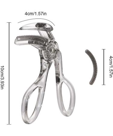 Eyelash Curler With - Professional Eyelash Curler | Automatic Return Eyelash Curler | Beginner-friendly Natural Curling With Replacement Pad | Includes Replacement Pad - Buy Online on GoSupps.com