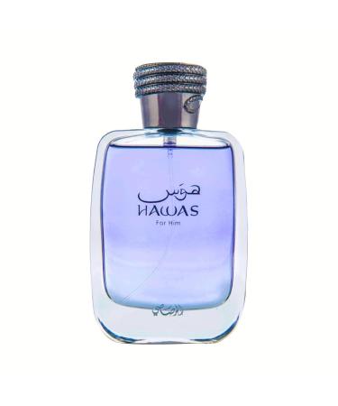 FREYUMI Hawas Cologne for Men 100ml - Fresh Aquatic Scent Long-Lasting Eau de Parfum Ideal for Spring and Summer Stylish Luxury Bottle Design - Buy Online on GoSupps.com