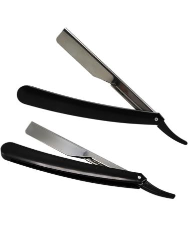 Angoily 2-Pack Safety Razor for Men | Manual Metal Straight Blade Shaving Razor | Smooth & Safe Shave - Buy Online on GoSupps.com