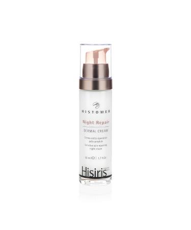 HISTOMER Hisiris Night Repair Dermal Cream - VISO Noutes for Sensitive or Allergic Shoelaces - Repairing and Irritating Lens - 50 ml