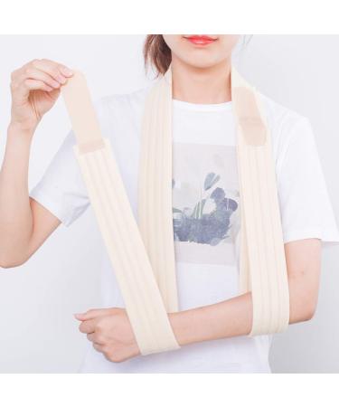 Milisten Arm Sling Elbow Brace | Adjustable Shoulder Immobilizer & Medical Support for Children | Beige Gambrel Design - Buy Online on GoSupps.com