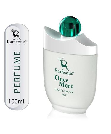 Ramsons - ONCE MORE Eau De Parfum | 100 ML | Perfume For Men | TN - Bergamot Peach Plum Orange Blossom | MN - Mimosa Vanilla Flower Jasmine Freesia Rose | BN - Leather Vanilla Musk Amber - Buy Online on GoSupps.com