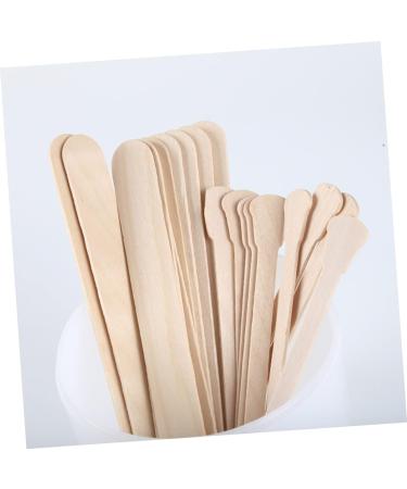 Fomiyes 400 pc Waxed Wooden Sticks for Kids - Tinkering Tools & Wax Applicators for Hair Removal | Multi-Purpose Wood Wax Spatula Accessories - Buy Online on GoSupps.com