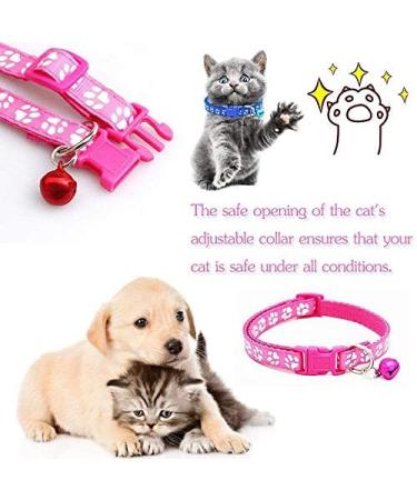 Durratou Collar and Bell with Safety Quick Release Break Buckle Suitable and Adjustable (12 Pcs) Adjustable 19-32cm - Buy Online on GoSupps.com