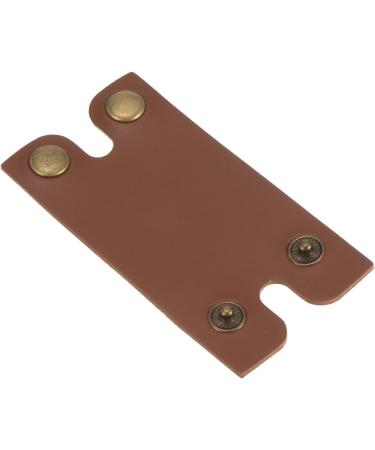 PATIKIL Leather Razor Head Protective Case | Double Edge Razor Sheath for Travel | Brown Shaving Tip Cover - Buy Online on GoSupps.com