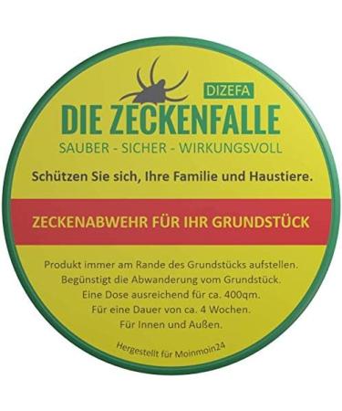 Dizefa Tick Trap - Original 10 Cans | Innovative Garden Defense Against Ticks | Protect Humans & Pets | Lower FSME & LyReliosis Infection Risk - Buy Online on GoSupps.com