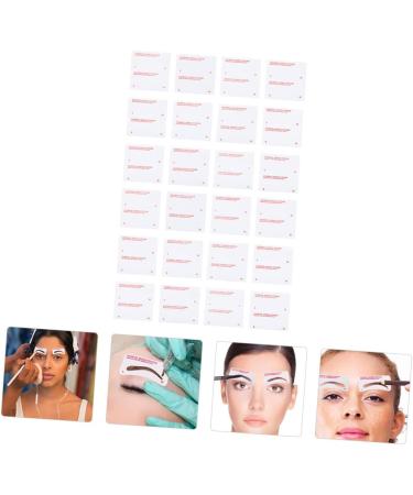 FOMIYES 480 Pcs Eyebrow Stickers Handheld Eyebrow Stencil Lash Tools Disposable Eyebrow Template Make up Set 1 count (Pack of 1) Whitex5pcs - Buy Online on GoSupps.com