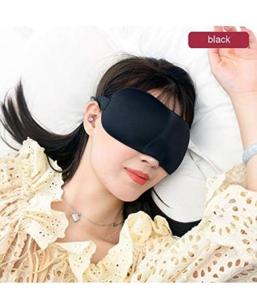 ZEKUI 3D Contour Sleeping Eye Mask - 100% Blackout Travel/Siesta Eye Shade for Men and Women - Soft and Comfortable Blindfold (Black/Blue/Purple) - Buy Online on GoSupps.com
