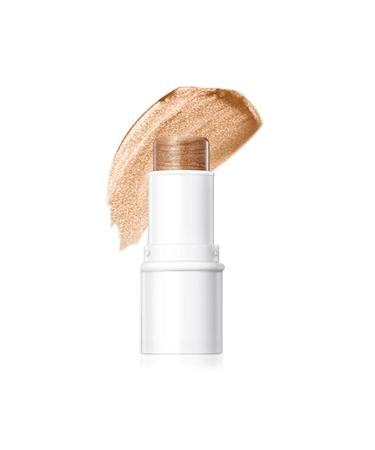 Multifunctional Makeup Stick 3D Highlighter Blush and Rouge Lip Stick Waterproof Highlighter Blush Stick Cream Texture Anti-Sweat Makeup Stick for Cheeks Lips and Eyes Highlighter (No. 01)