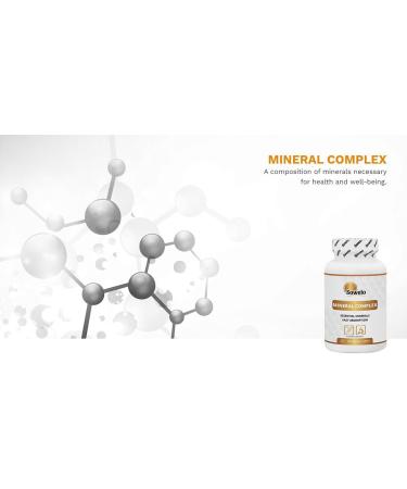 SOWELO Mineral Complex - 120 Tablets | Essential Eight Minerals in Each Tablet - Buy Online on GoSupps.com