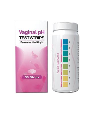 Colilove Vaginal Health PH Test Strips (50cnt) Feminine Vaginal PH Balance Test Strips Monitor for Infection for Women