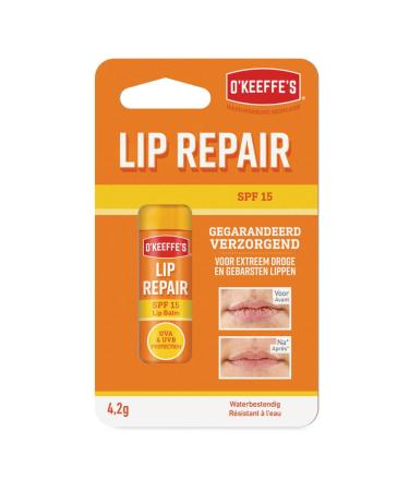 O Keeffe S Lip repair & protect SPF15 blister 4g