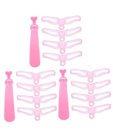 Beavorty 3 Sets Eyebrow Ruler Diy Makeup Tool Eyebrow Makeup Stencil Template Make up Makeup Tools
