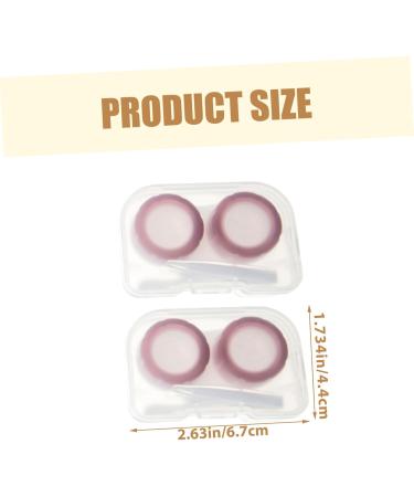 Solustre 32 STK Travel Contact Lens Container - Portable Lens Case & Insertion Tool | Ideal Travel Accessories - Buy Online on GoSupps.com