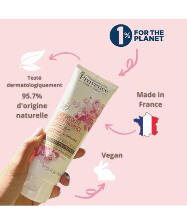 Mademoiselle Provence Rose & Peony Silky Radiance Body Lotion 8.50 Fl Oz - Smoothing & Illuminating - Made in France - Buy Online on GoSupps.com