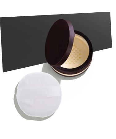 FRCOLOR 10 Pcs Round Cotton Powder Puffs | Soft Makeup Sponges for Face Cleansing & Foundation - International Shipping Available - Buy Online on GoSupps.com