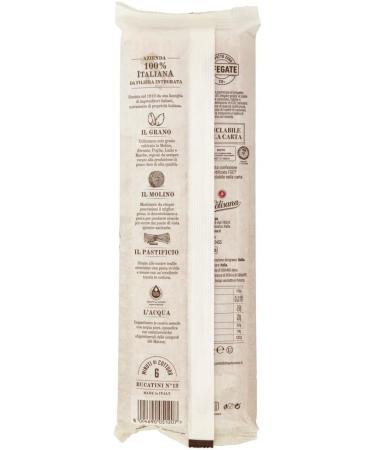  Italian Gourmet E.R. La Molisana Bucatini N. 12 Pasta Lenta Lavorazione Lot de 5 p tes base de semoule de bl dur dessin en bronze 500 g + Italian Gourmet Pulpa 400 g - Buy Online on GoSupps.com