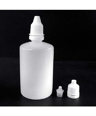 100ml Vacant Plastic Squeezable Fluid Dropper Eye Drops Refillable White 100ML 3 Ounces White - Buy Online on GoSupps.com