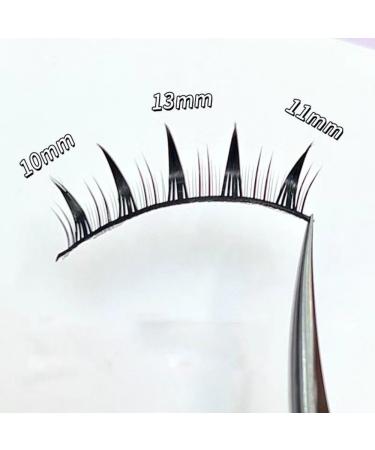 Okdeals 5 Pairs Japanese Style Makeup Manga Lashes - 3D Anime Eyelash Extensions for Cosplay and Big Eye Effects - Buy Online on GoSupps.com