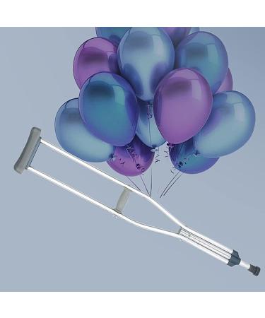 Adjustable Underarm Crutches Aluminum Walking Cane for Adults Ergonomic Heavy Duty Crutches Suitable for Height 150-175cm/4' 9''-5' 7'' (Color : Silver Size : 1 Pair) Double The Comfort Innovate - Buy Online on GoSupps.com