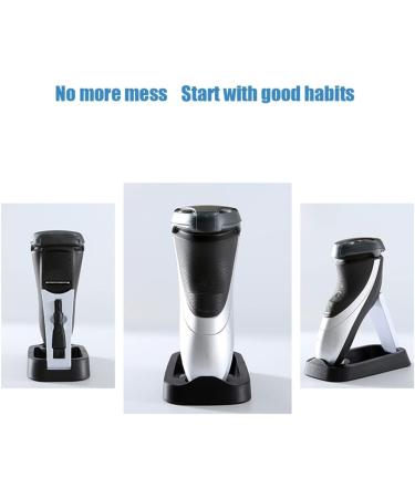 Electric Razor Holder | Foldable Shaver Storage Stand with Drain Holes - Home Bathroom Organizer for Men - Buy Online on GoSupps.com